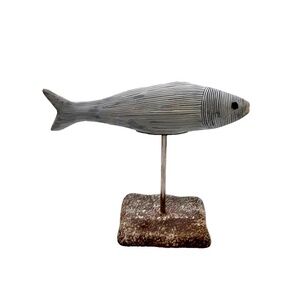 Porcelain Ceramic Fish Sculpture | LIMITED TIME OFFER